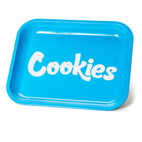 Cookies Large Metal Rolling Tray Blue grande