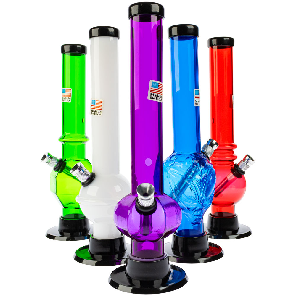 80791 G1 JM Enterprises 8in Mini Bubble Bongs assorted color group shot  78164